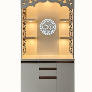 Alpine Willow  Modular Temple 3X7 ft with LED Lights