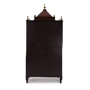 Furnitures Pooja Graham Large Teak Wood Pooja Mandap Doors Teak Wood Pooja Temple Home Big Size Stand Home Temple Door Pooja Mandir Home Big Size Brown Gold - Image 3