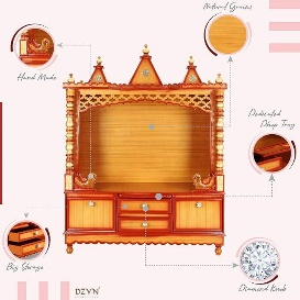 Furnitures Abhikya Kostha Teak Wood Temple - Image 2