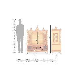 Furnitures Abhikya Kostha Teak Wood Temple - Image 4