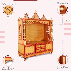 Furnitures Abhikya Kostha Teak Wood Temple - Image 6